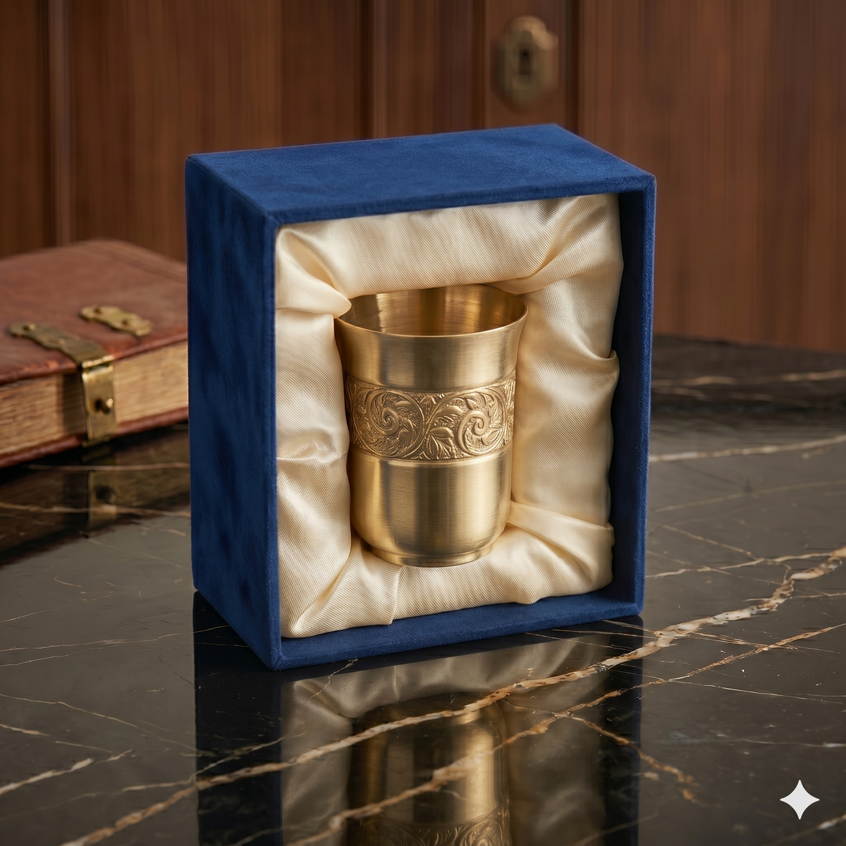 Premium Engraved Metallic Tumbler Gift Set