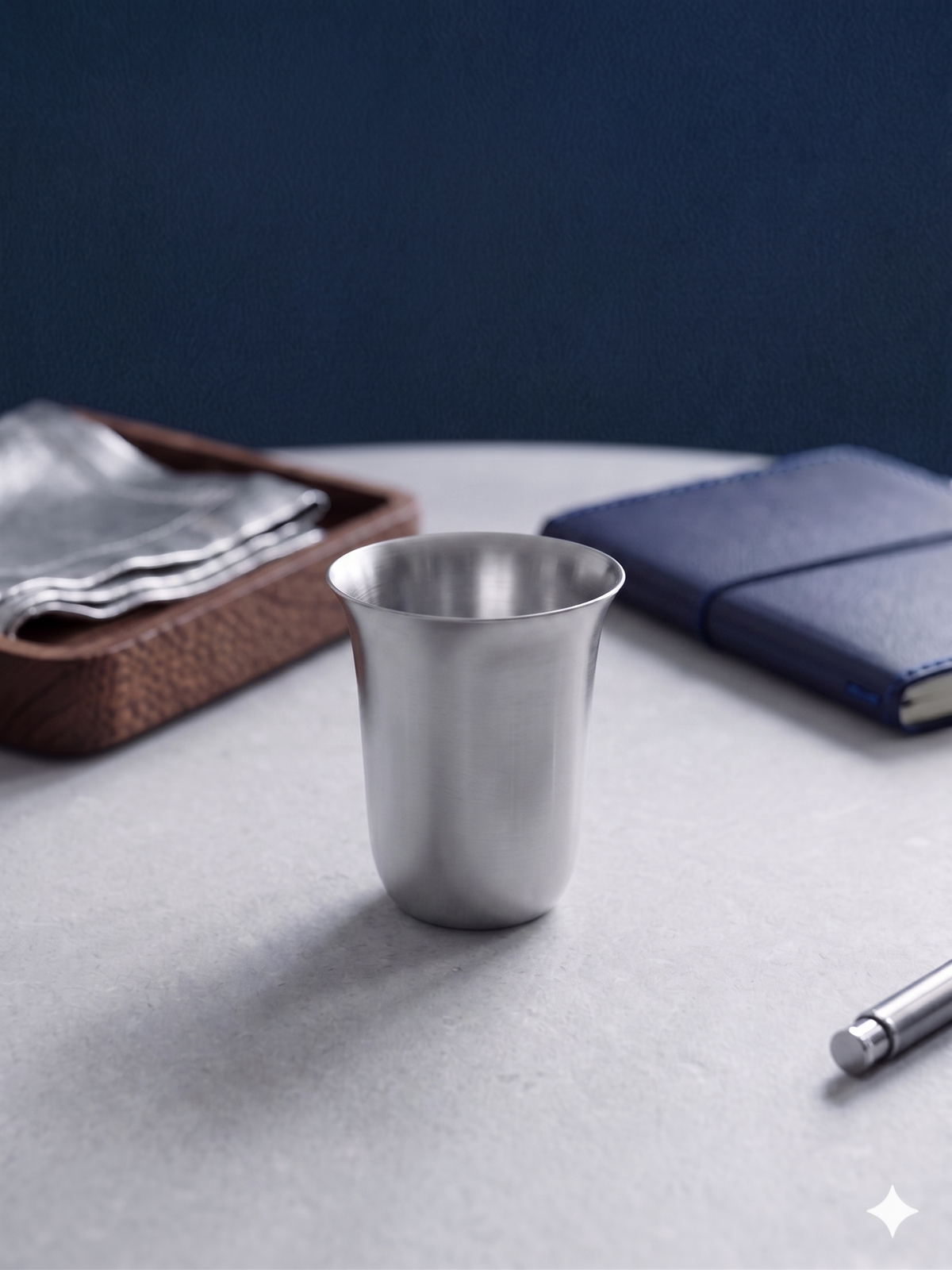 Minimalist Matte Metallic Shot Glass Gift Set